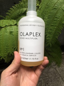 Olaplex.japanese straight perm